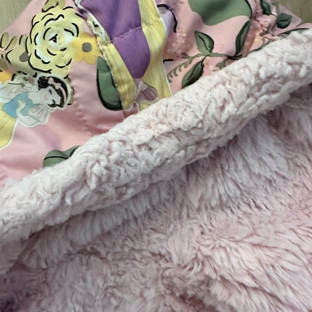 Disney Princess Hooded Jacket Reversible - Picture 5 of 7